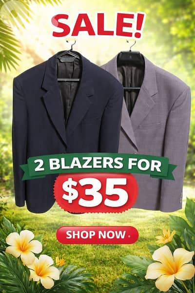 Blazer jackets بدلة