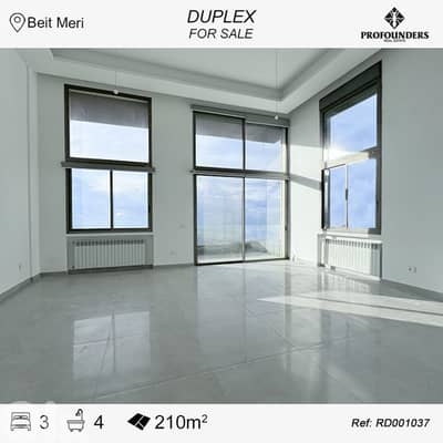 Duplex for sale in Beit Meri دوبلكس للبيع في بيت مري