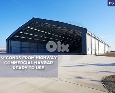 Seconds From Highway, Commercial Hangar, Zalka/زلقا REF#BS134997