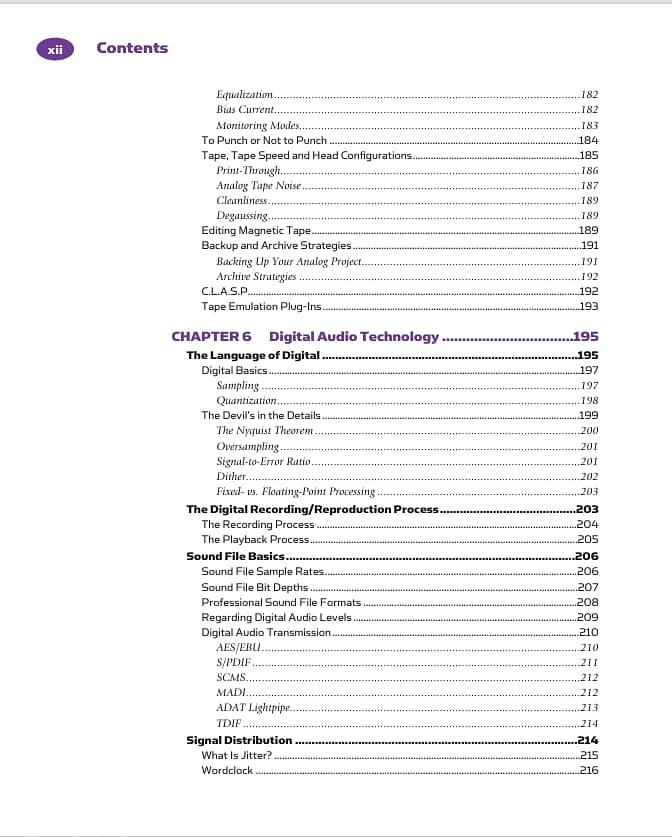 Modern Recording Techniques 9th Edtion by David Miles Huber (eBook) 6
