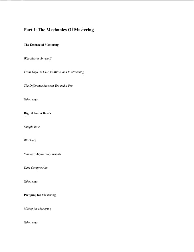 The Mastering Engineer's Handbook 5th Ed by Bobby Owsinski (eBook) 2