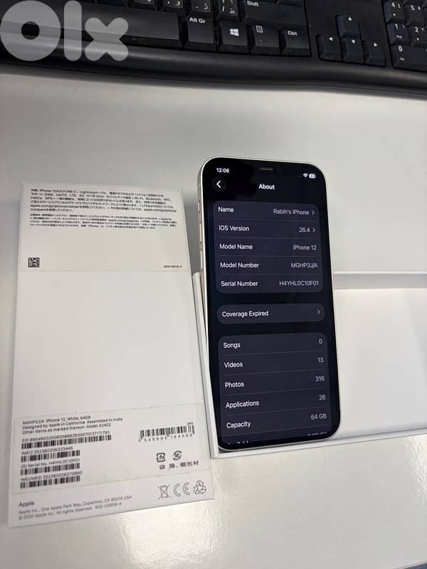 iphone 12 super clean 3