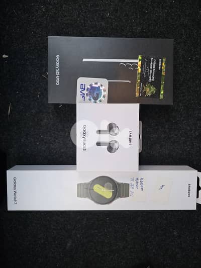 S25 ultra 1TB + watch 7 + galaxy buds 3