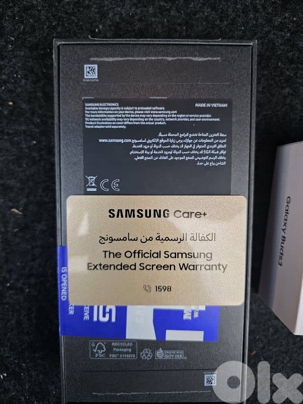 S25 ultra 1TB + watch 7 + galaxy buds 3 1