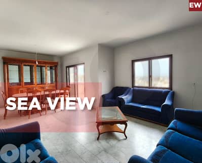 sea view, cozy, 3 Balconies, 2 Parking, Sarba/صربا  REF#EW135020