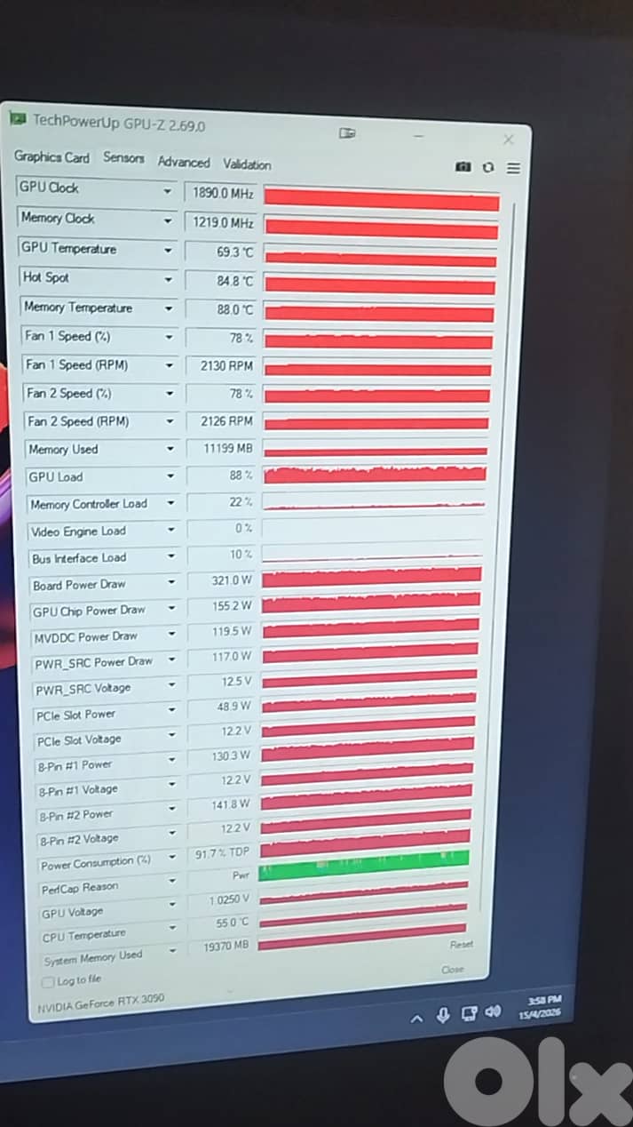 Zotac Nvidia RTX 3090 Trinity OC 24GB 4