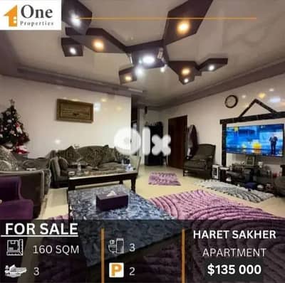 APARTMENT FOR SALE IN HARET SAKHER-JOUNIEH