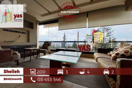 New Sheileh 200m2 | For Rent | Open View | Unique | Furnished |KS