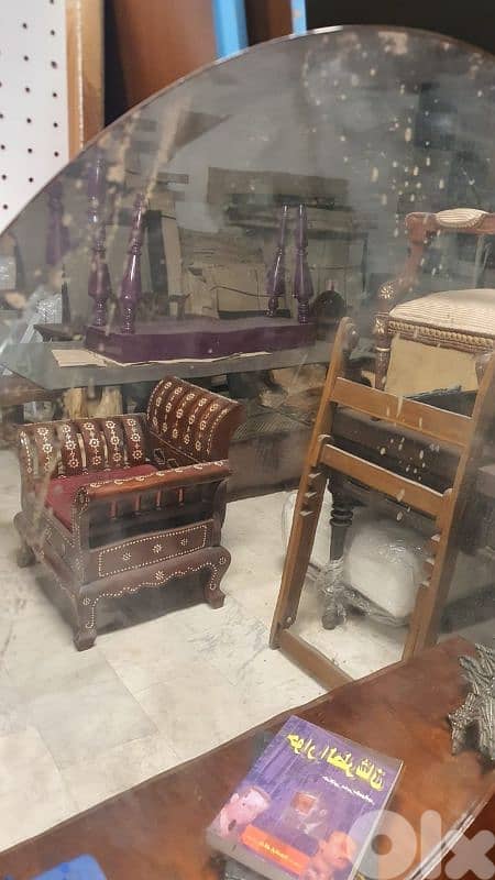 Art deco dressing table with mirror 3