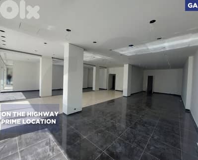 Commercial Shop for Rent in Mkalles Highway/مكلس  / REF#GA135037 !