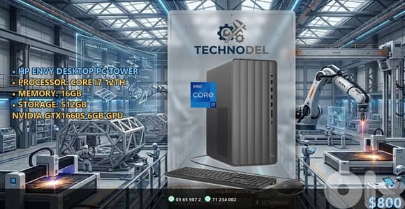 HP ENVY Desktop PC Tower core i7