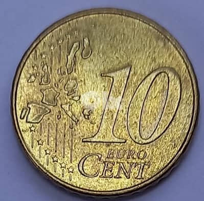 10 Euro cent coin