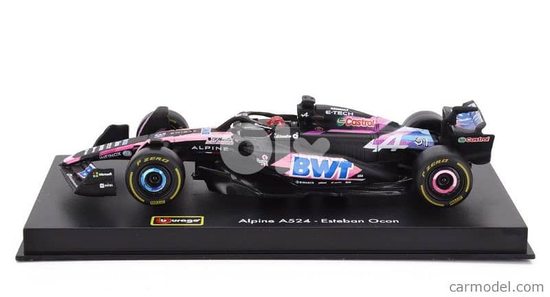 Esteban Ocon Alpine A524 (2024) diecast car model 1;43 1