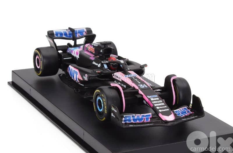 Esteban Ocon Alpine A524 (2024) diecast car model 1;43 3