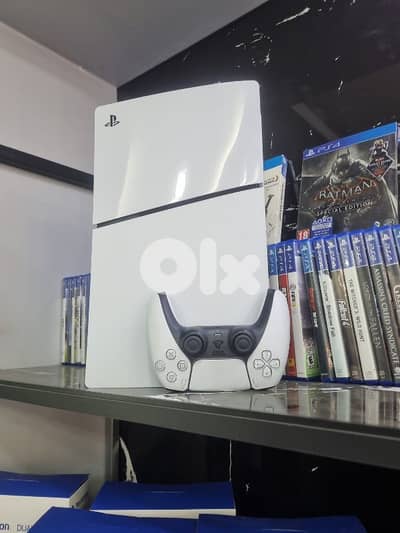 ps5 slim 1tb open box with warranty
