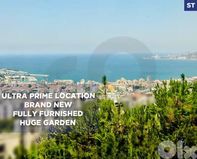 Sea view, furnished, 2 parking, storage, Ghadir/غدير REF#ST135041