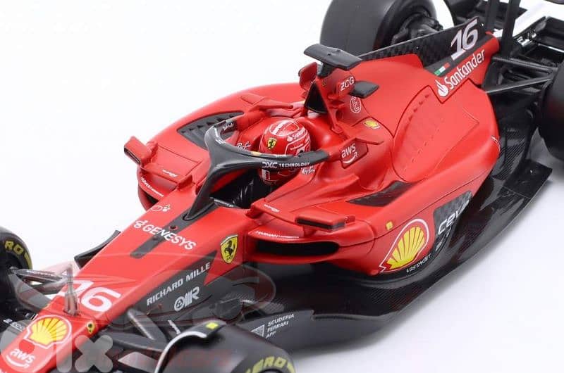 C. Leclerc Ferrari SF23 (2023) diecast car model 1;24 4