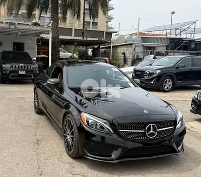 C300 COUPE AMG NIGHT PCKG 2018  clean carfax