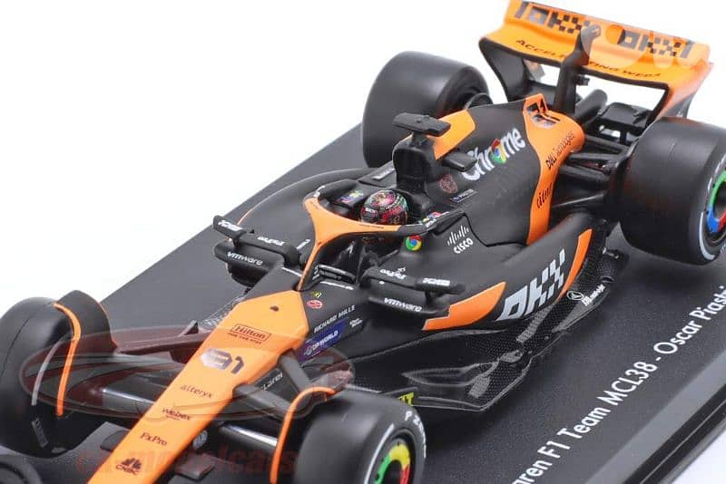 Oscar Piastri McLaren MCL38 diecast car model 1;43 5