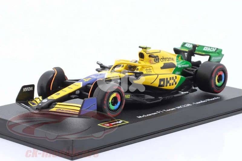 Lando Norris McLaren MCL38 diecast car model 1;43 1