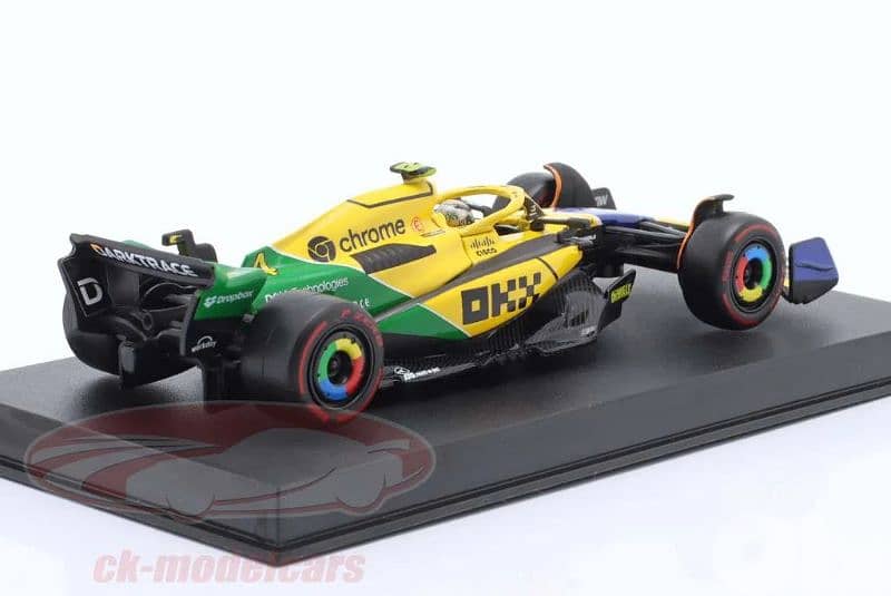 Lando Norris McLaren MCL38 diecast car model 1;43 3