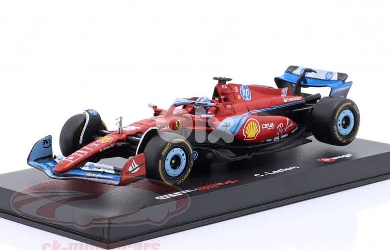 C. Leclerc Ferrari SF-24 diecast car model 1;43. 1