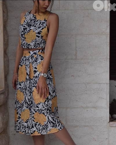 new skirt and crop top