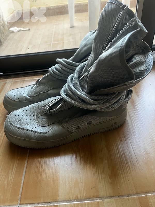 Nike SF Air Force 1 High (Grey/Dust) - Size 45 (US 11) 2