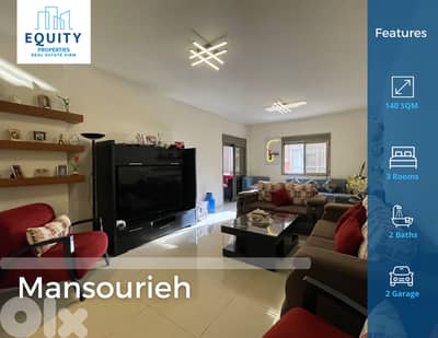 140 SQM Apartment With Terrace For Sale In Mansourieh #HH28951