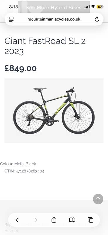 Giant FastRoad SL 2 4