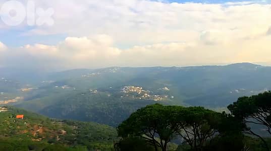 Land for sale in Broumana/ Open view