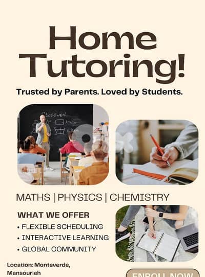 private lessons in math and physics