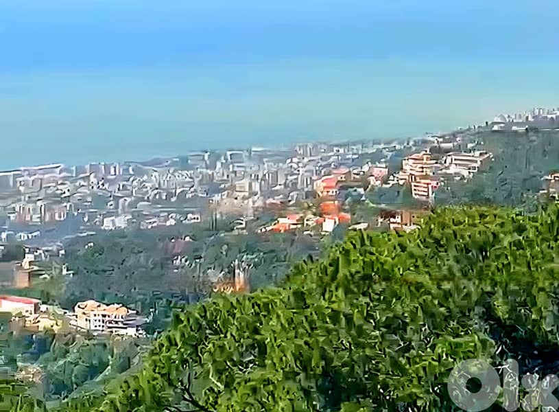 Land for sale inBroumana/ Open Seaview 1