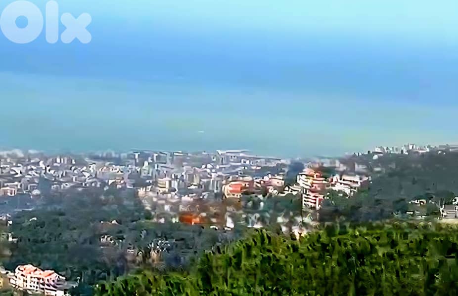 Land for sale inBroumana/ Open Seaview 3