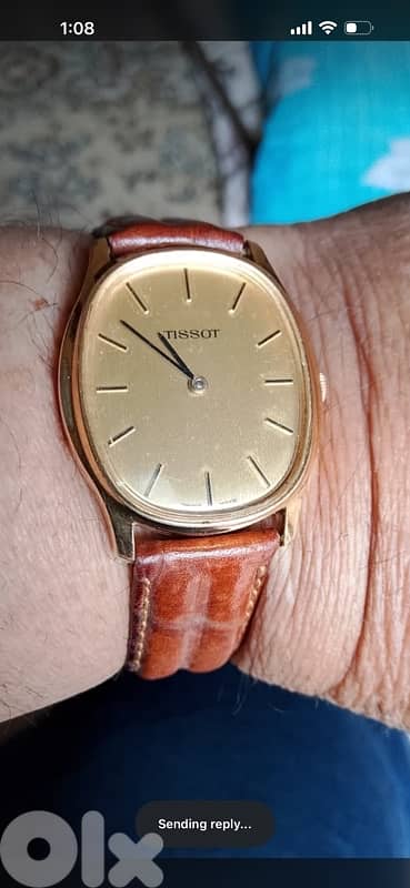Tissot 1970 manual watch working fine Swiss made switzrland 35MM ساعة