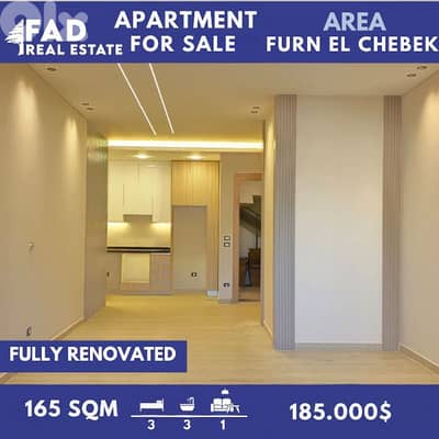 Apartment for Sale in Furn l Chebek شقة للبيع في فرن الشباك