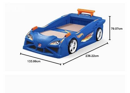 step 2 hot wheels bed and matress with light