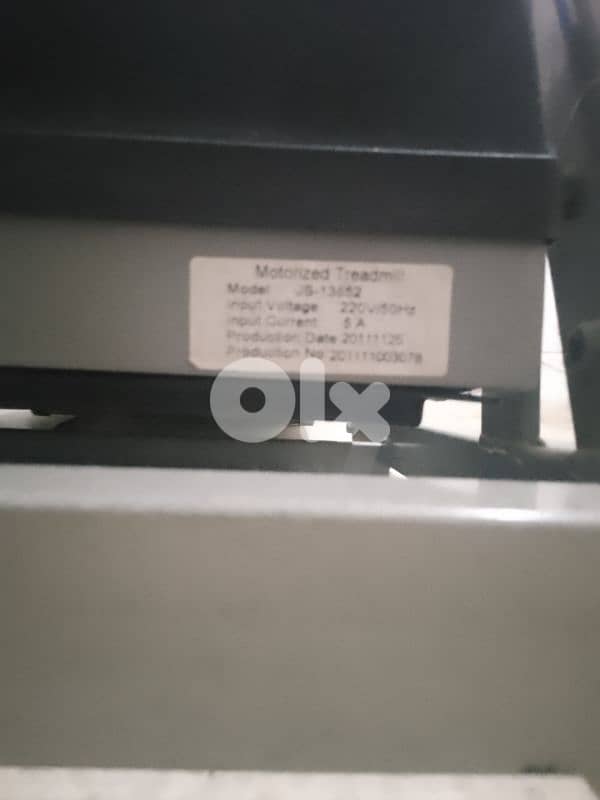 treadmill model js-13852 5
