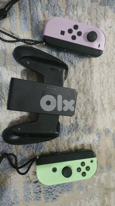 Switch Joycons and grip