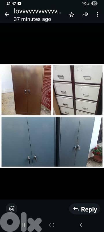 خزنات اوروبي شبه جديد سعر وحدي 100$