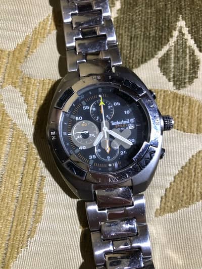 Timberland watch crhonohgrf takemeter 100 meter 44MM working fine like