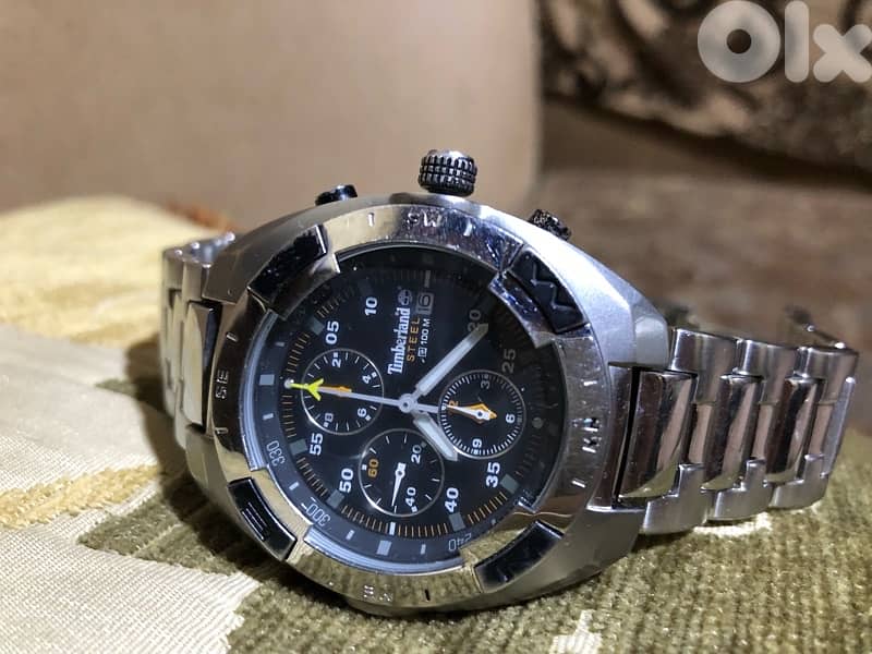 Timberland watch crhonohgrf takemeter 100 meter 44MM working fine like 1