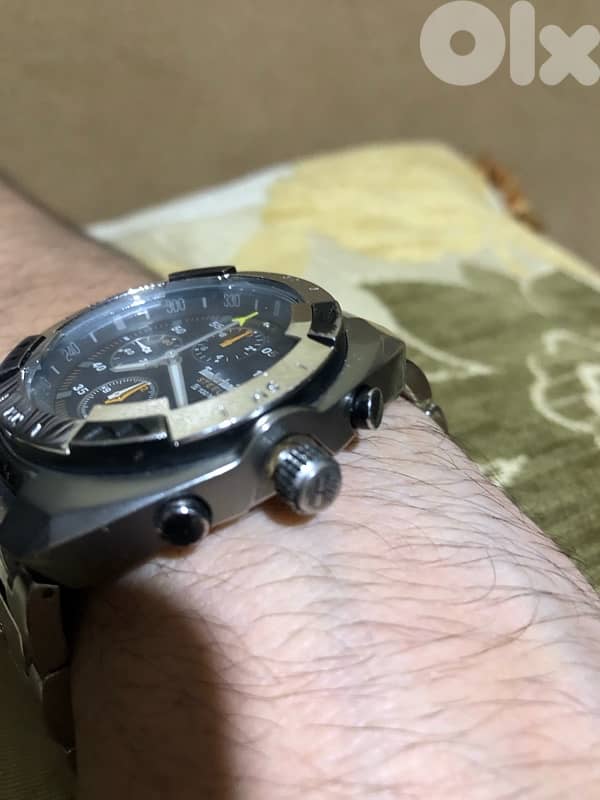 Timberland watch crhonohgrf takemeter 100 meter 44MM working fine like 3