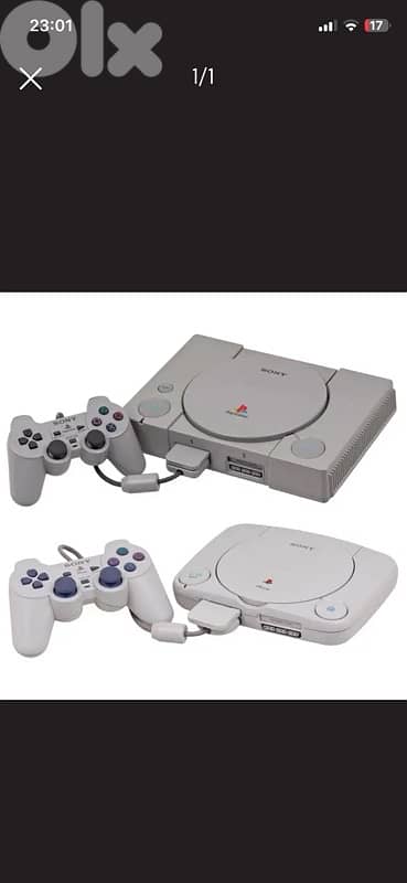 Trade a PlayStation PS2,3,4 with a PS1 Slim/Flat