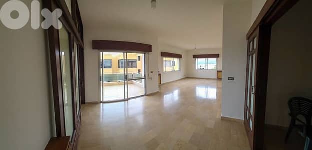 Spacious Three Bedroom Apartment in Mazraat Yachouh, Metn.