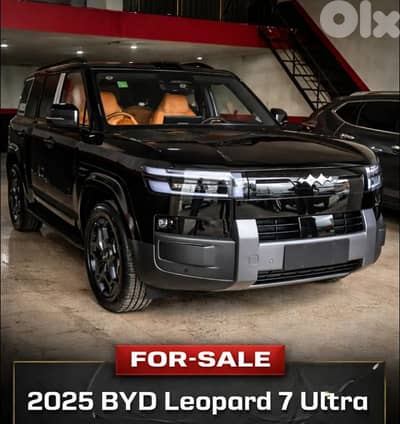 BYD LEOPARD 7 ULTRA 4X4 650HP FULL OPTIONS TOP OF THE LINE