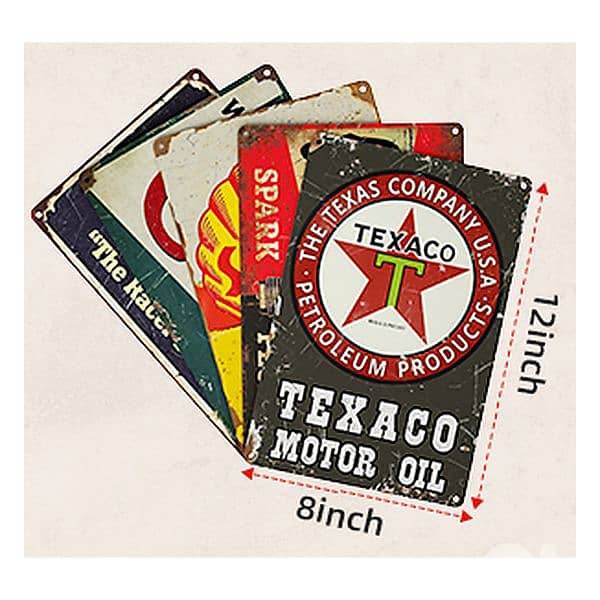 Double Sided Garage Signs - 5 pcs 4