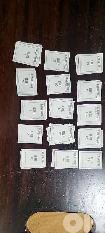Lebanese basketball stickers 2