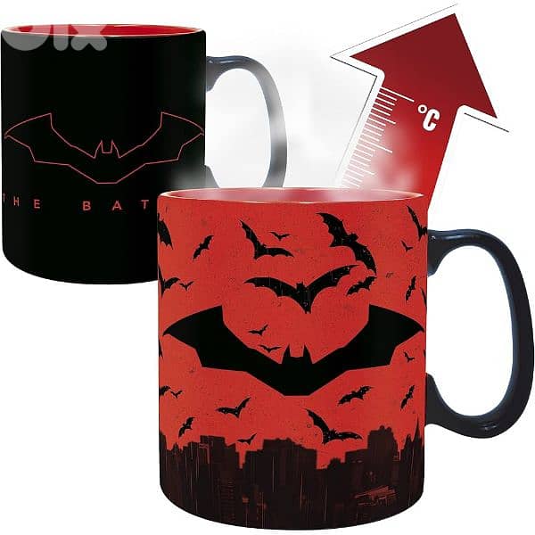Batman Heat Changing Mug 3