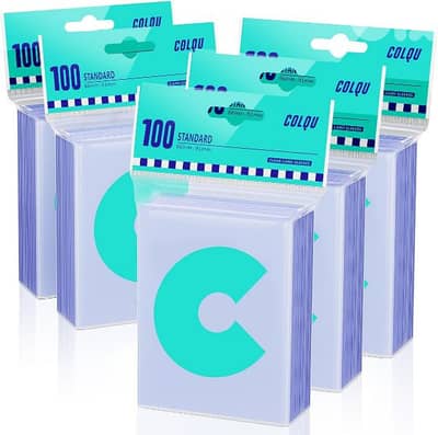 Card Sleeves - pack of 100 - clear